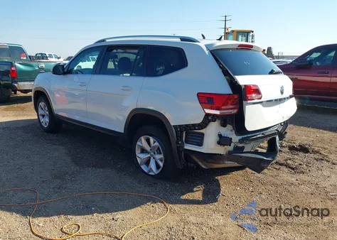 2019 Volkswagen Atlas 2.0T S из США, поврежденный, VIN 1V2AP2CAXKC580566